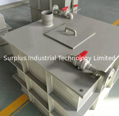 Recyclable 12mm PP Nickel Plating Tank For Storage And Mixing Of Chemicals