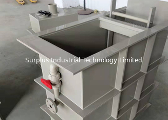 solution use 12mm PP Gold Plating Bath For Electrolytic Cell