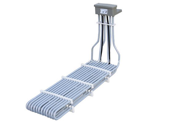 L Shaped PTFE Fluoropolymer Immersion Heater For Highly Corrosive Chemicals