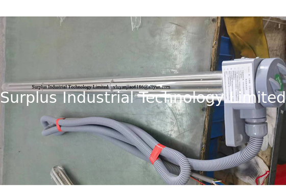 6KW 480V 1PH Immersion Heater 47" Total  Length,39" Hot Zone Heater Element With A Quartz  Sheath