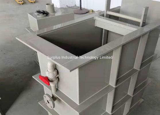 solution use 12mm PP Gold Plating Bath For Electrolytic Cell