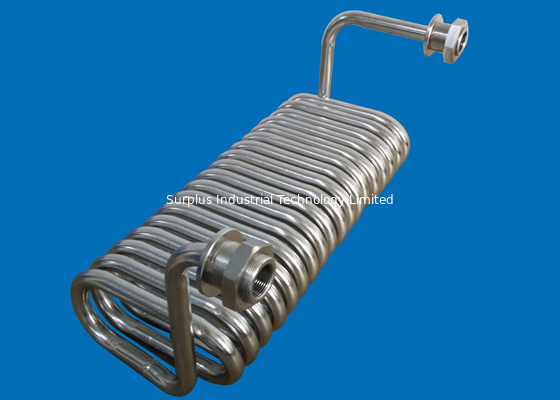 CE Certificate Anti Corrosion Stainless Heat Exchanger Coil For Surface Treatment