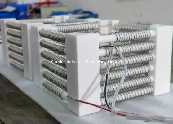 PFA / PTFE Immersion Tank Heater For Chemical Plating Processing