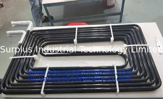 SUS316 Rivestimento di bobina di raffreddamento Teflon PTFE scambiatore di calore a bobina di immersione
