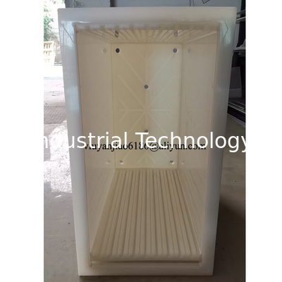Serbatoio di rivestimento in PP bianco con piccole fessure per il rivestimento in Cu
