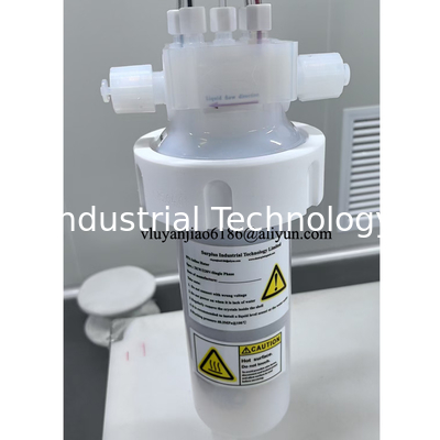 Un corpo PTFE riscaldatore alloggiamento PFA Inline riscaldatore chimico 220V 2KW per semiconduttore