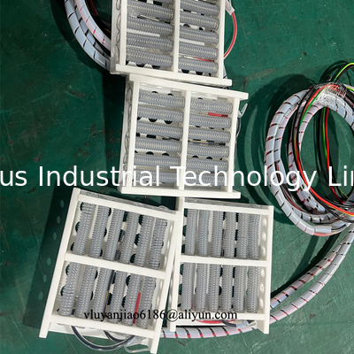 220V 1P 1KW Semiconduttore PTFE riscaldatore per immersione 190x150x25MM per serbatoio di elettroplatazione
